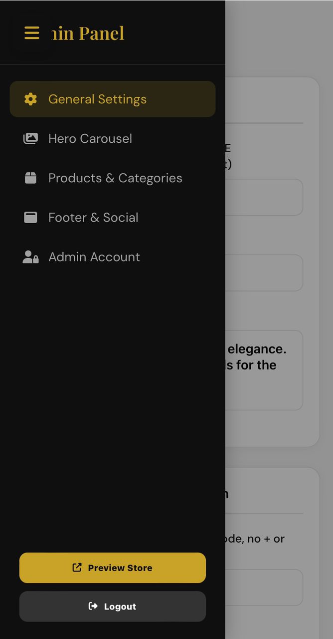 Mobile UI - Checkout / Profile